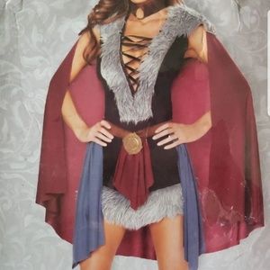 Women's S Viking/Warrior Halloween costume